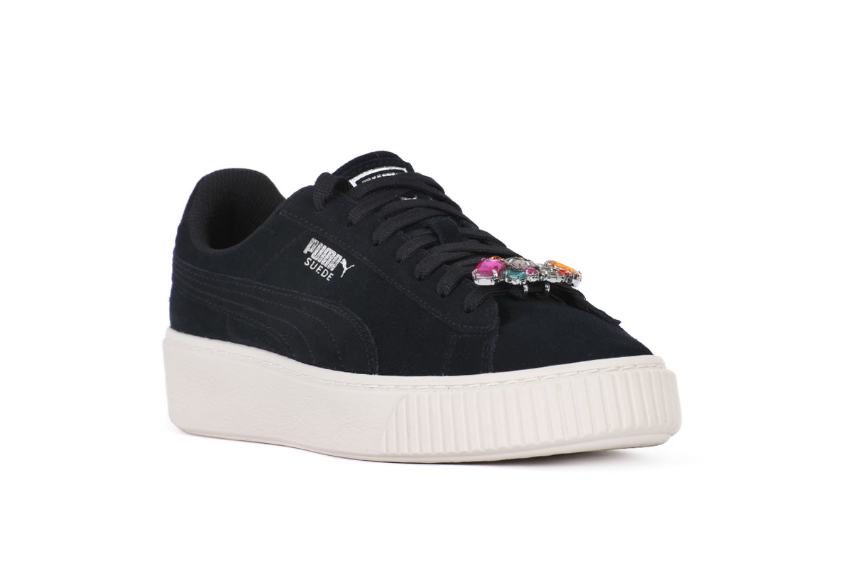 puma suede platform jr