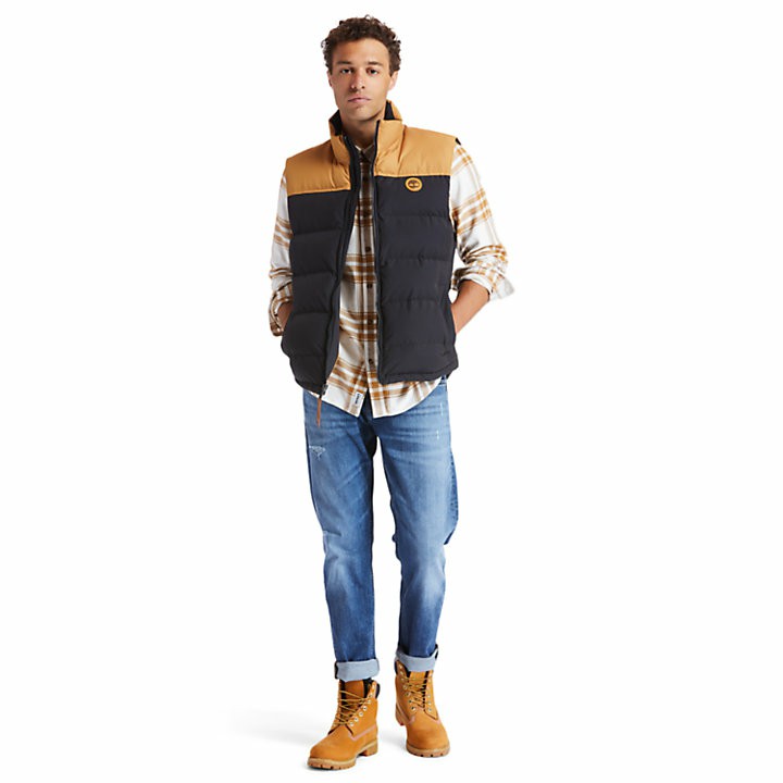 TIMBERLAND 571 PUFFER VEST WHEAT | Comunello
