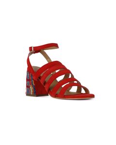 APEPAZZA  ROSSO HEEL SANDAL