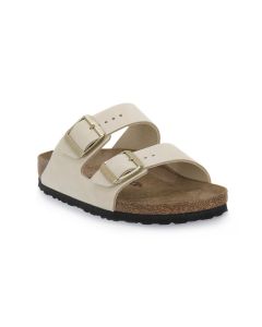 BIRKENSTOCK ARIZONA ECRU NABOUCK LEA CALZ S