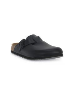 BIRKENSTOCK BOSTON BLACK LEATHER calz s