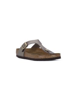 BIRKENSTOCK GIZEH ELETTRIC METALLIC TAUPE CALZ N