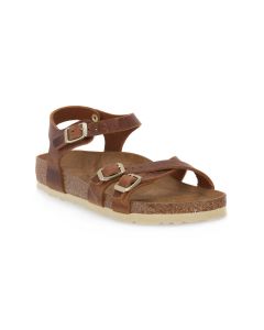 BIRKENSTOCK KUMBA COGNAC WAXY LEA CALZ S