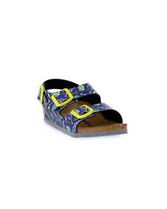 BIRKENSTOCK MILANO ROBOTS BLUE CALZ S