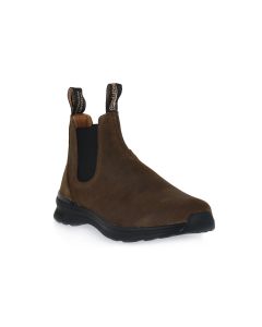 BLUNDSTONE 2142 RUSTIC BROWN LEATHER BLK