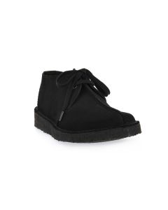 CLARKS DESERT TREK BLK SUEDE