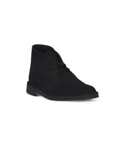 CLARKS DESERT BOOT BLK