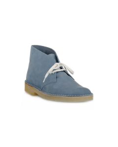 CLARKS DESERT BOOT NAVY GREY