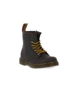 DR MARTENS 1460 Y DARK BROWN WILD LAMPER