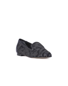 LE BABE  NERO PANTOFOLA RETE 1103