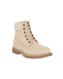 LUMBERJACK M0010 CREAM ANKLE BOOT