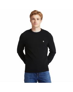 TIMBERLAND 001 MERINO CREW SWEATER BLACK