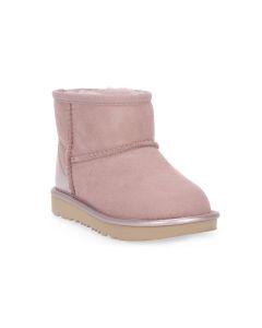 UGG MINI CLASSIC SHINE ROSE GREY K