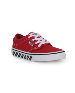 VANS  RED ATWOOD CHECKER SIDEWALL