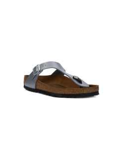 BIRKENSTOCK GIZEH SILVER CAL N